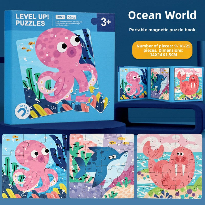 Children'S Magnetic Puzzle