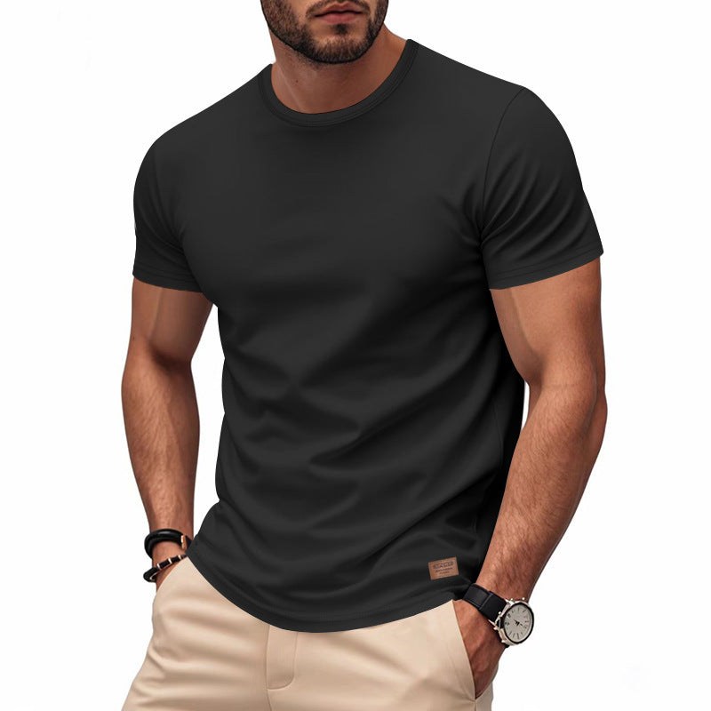 Men'S Simple Short Sleeve